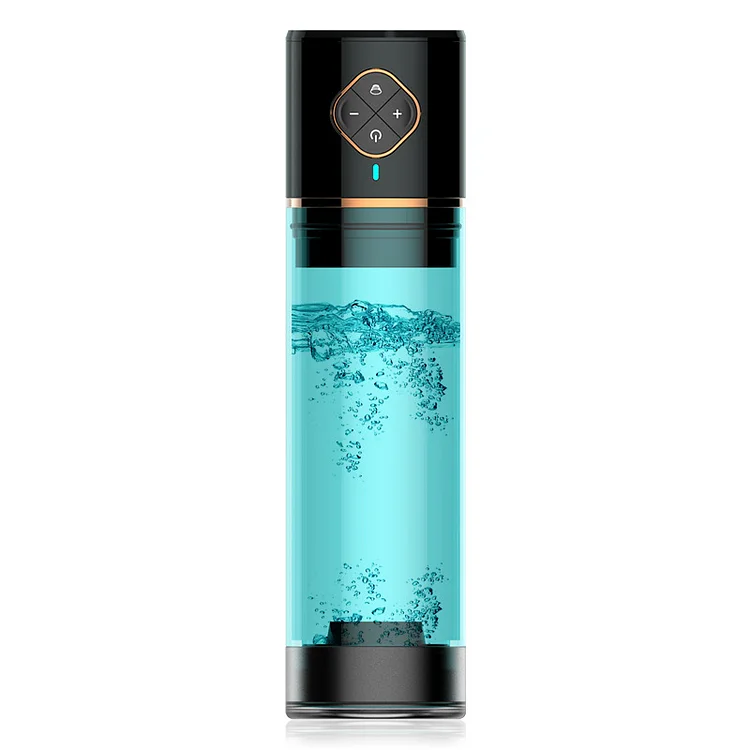 H2O Rechargeable Penis Pump - Blue