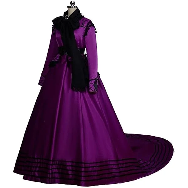 Medieval Court Palace Costume Gown Dress Royal Queen Princess Wedding Party Dress