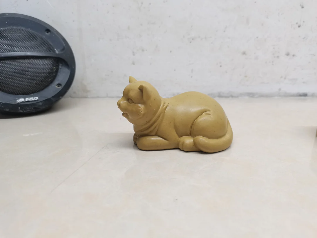 [Earlybird Price] 2 [Cat lying down] Porcelain Toilet Bolt Covers