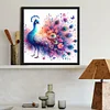 Diamond Painting-DIY Full Round Drill Peacock(40*40CM)