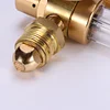 All Brass Argon Meter G5/8 Male Thread CGA580 Connector for Welding Gas Cylinder