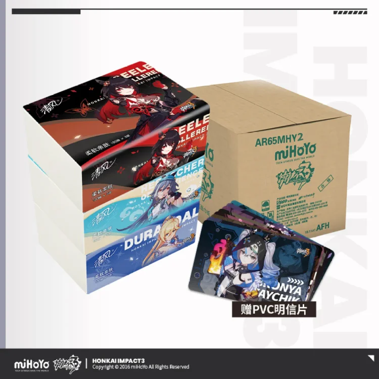 Honkai 3d Paper Fourth Bomb [One Box] [Original Honkai Official Merchandise]
