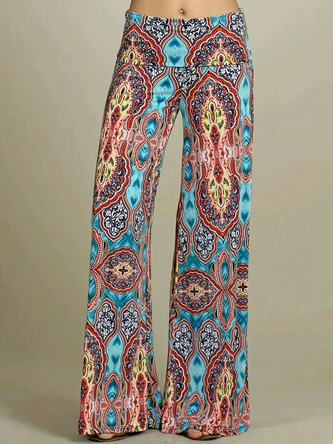 Autumn New Women's Casual Printed Versatile Commuting Style Women's Trouser | IFYHOME