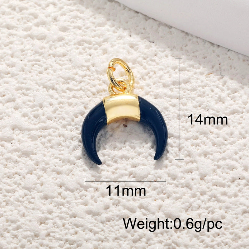 1 Piece Copper Geometric Heart Shape Pendant