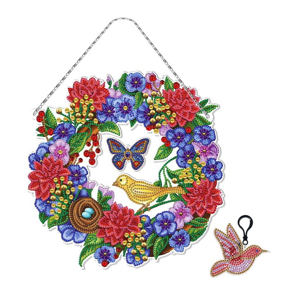 Wreath - DIY Diamond Craft