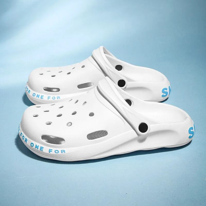 2021 Hot Sale Summer Cheap Clogs Men Yellow Men Beach Sandals Casual Outdoor Slip On Men Garden Shoes Unisex Sandalias De Hombre