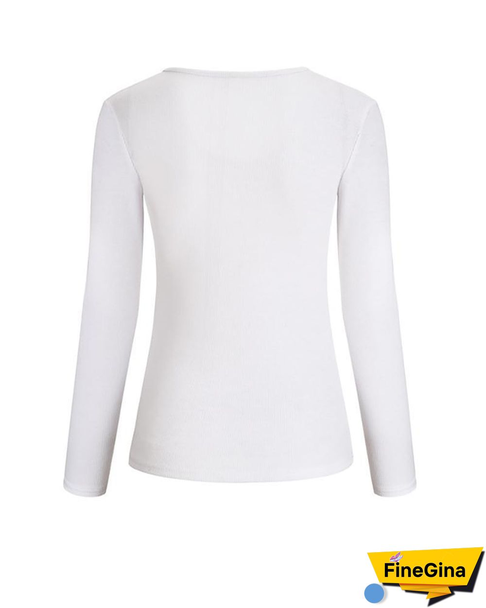 Long Sleeve Zipper Design Blouse P13365