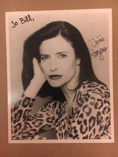 Mimi Rogers Signed Autographed 8x10 Photo Poster painting in Thoughtful Repose! COA