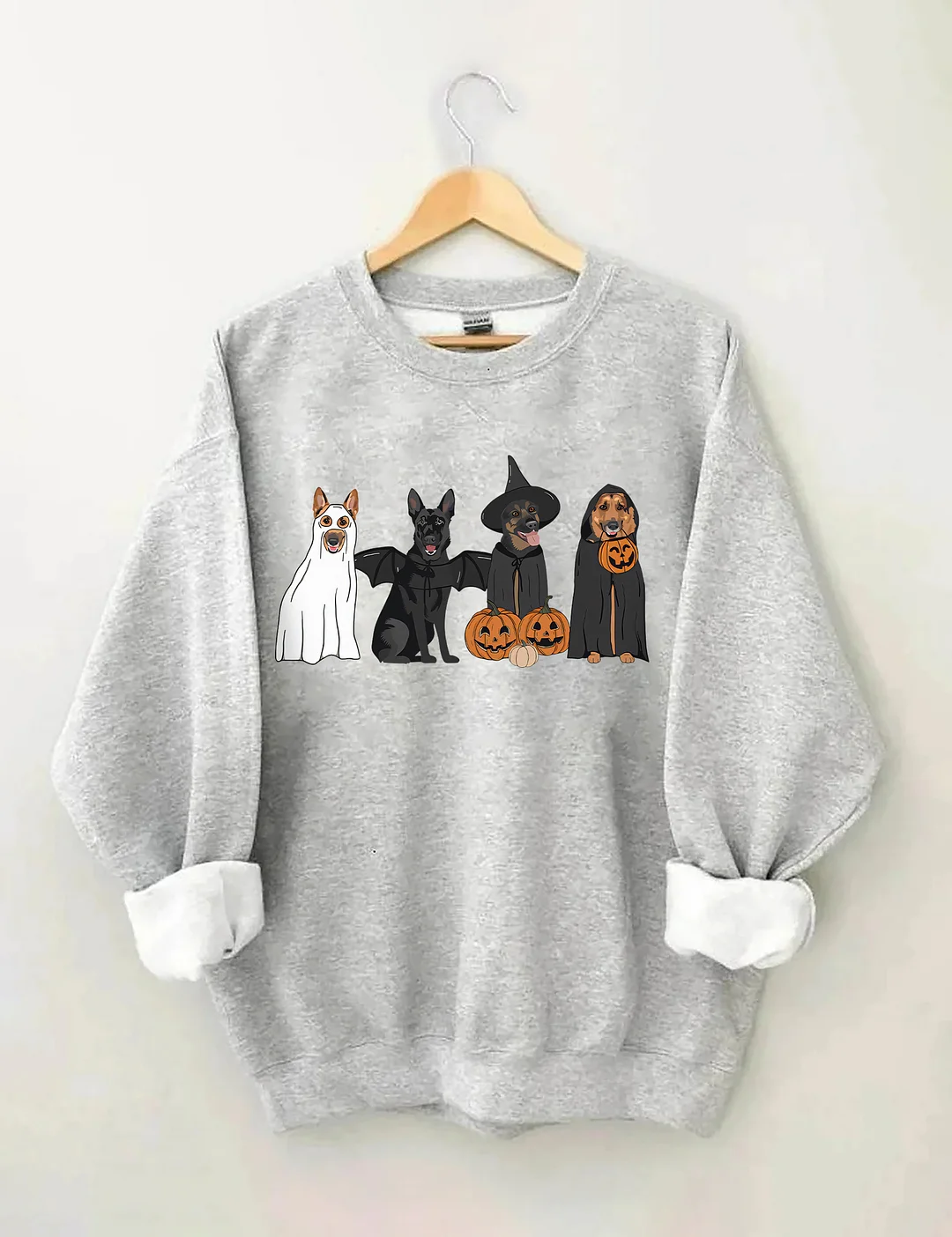 German Shepherd Halloween Sweatshirt