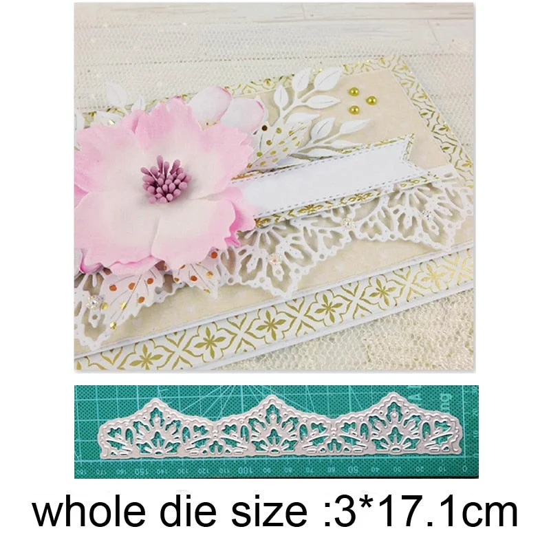 2021 New Dies Metal Cutting Dies Cut Die Mold Heart Stars Border Decoration Scrapbook Dies Knife Mould Blade Punch Stencils Dies