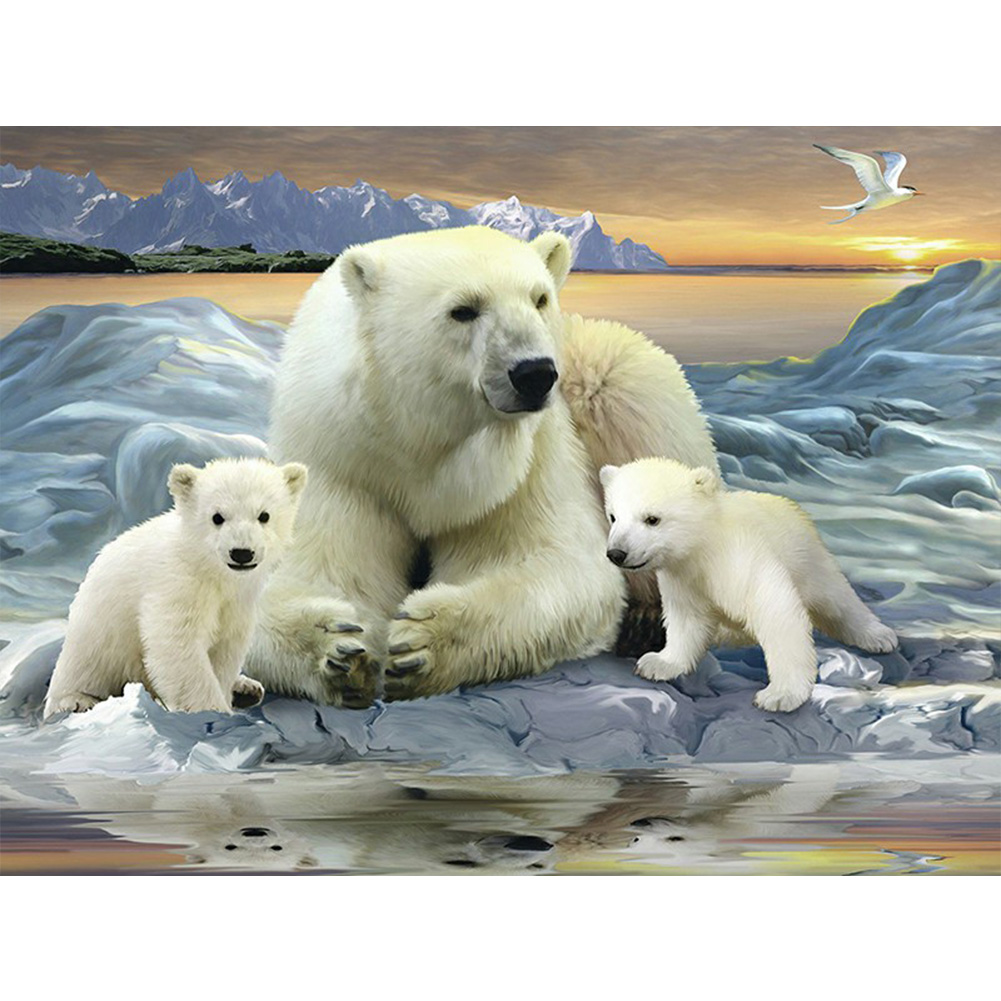 

(Multi-Size) Animal - Round/Square Drill Diamond Painting, Square diamond 50*60cm, 501 Original