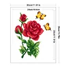 Flower - 9CT Partial Beaded Cross Stitch Kit(30x35cm)