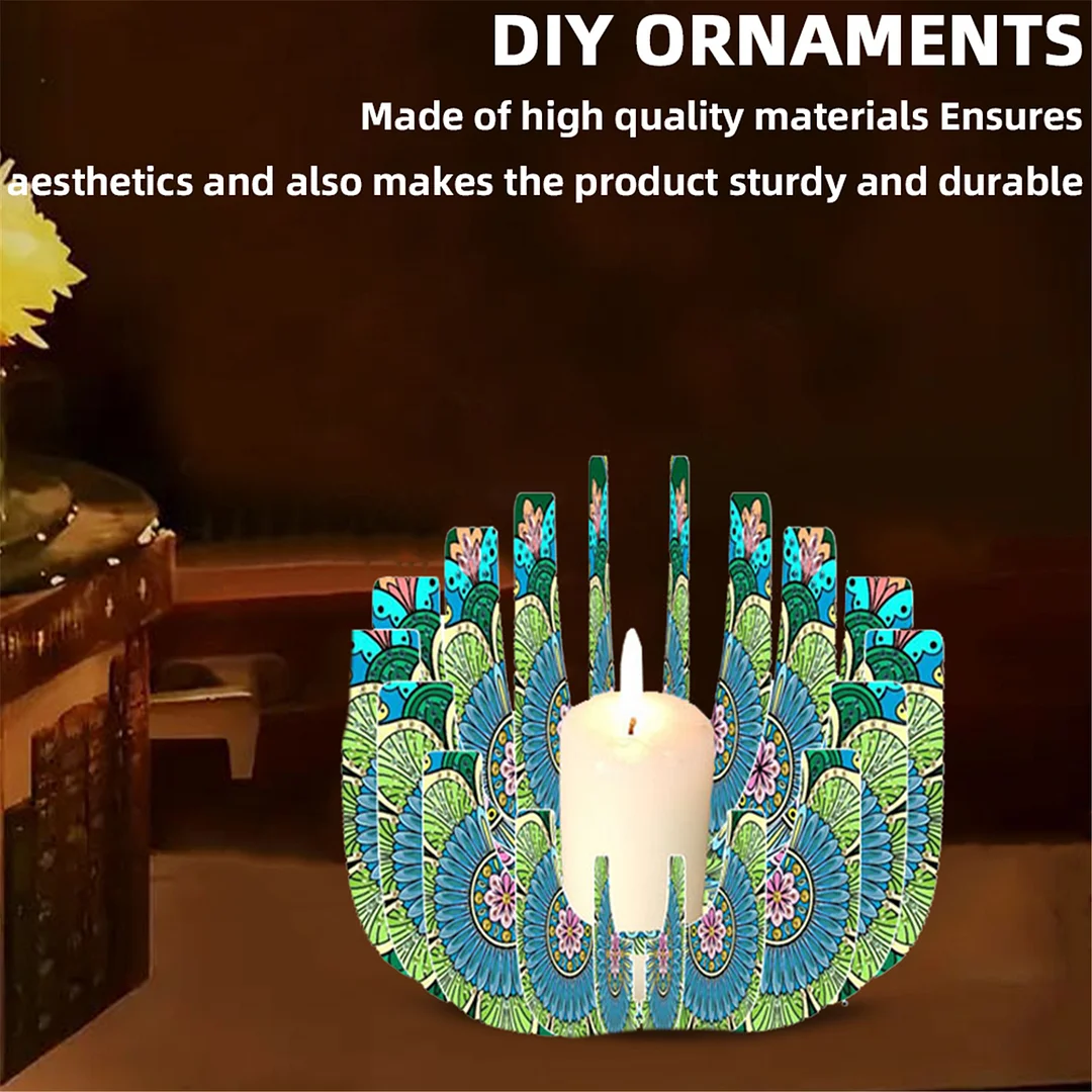 DIY Diamond Art Painting Kits of Candle Holder for Aromatherapy & Home Decor