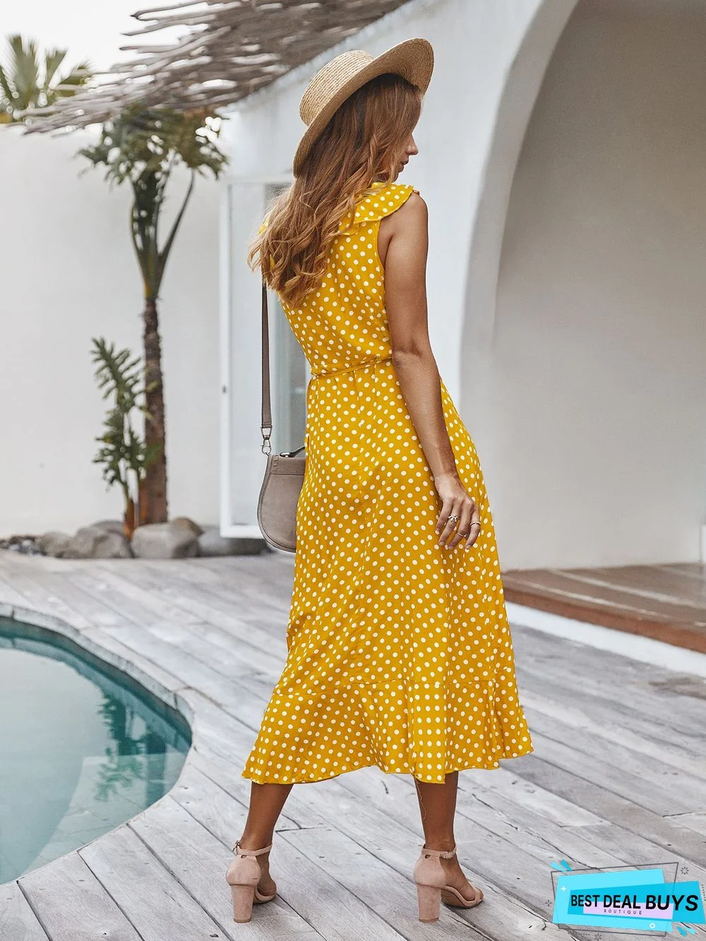 Wave Sexy Vest Dress Summer