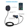 Wireless Bluetooth-compatible Music Receiver 3.5mm AUX Car Kit Adapter