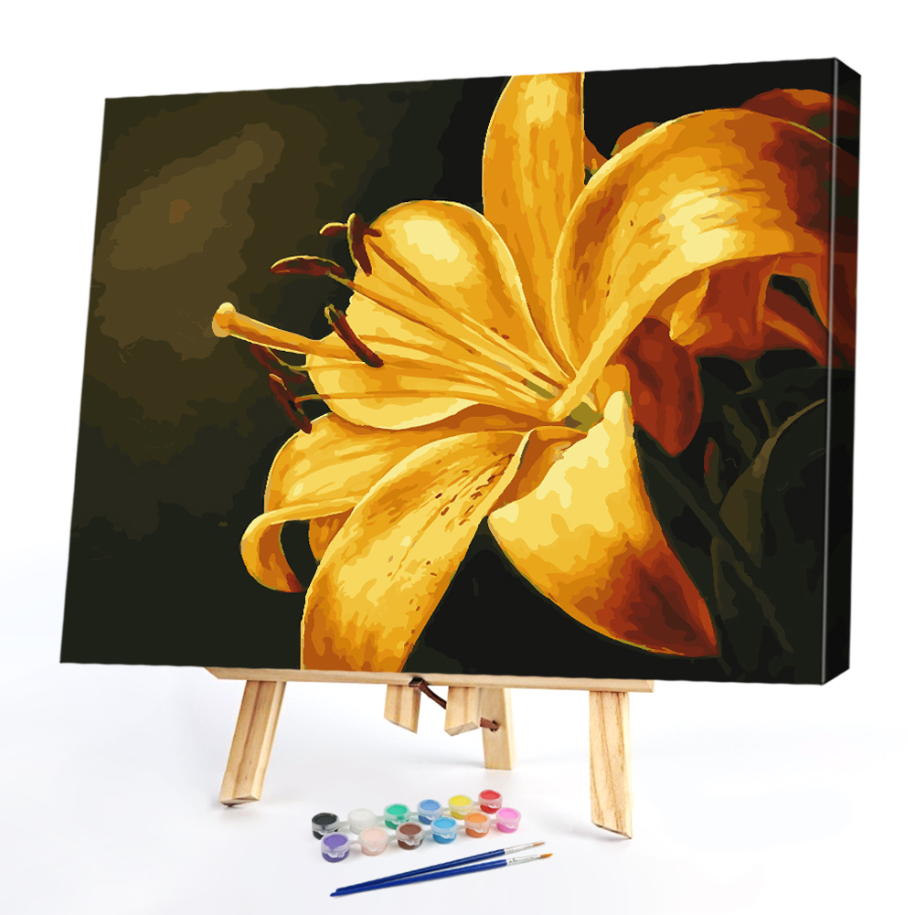

40*50CM - Paint By Numbers - Flowers, 501 Original