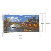 Riverside Lodge - Round Drill Diamond Painting - 80*40CM - Large Size