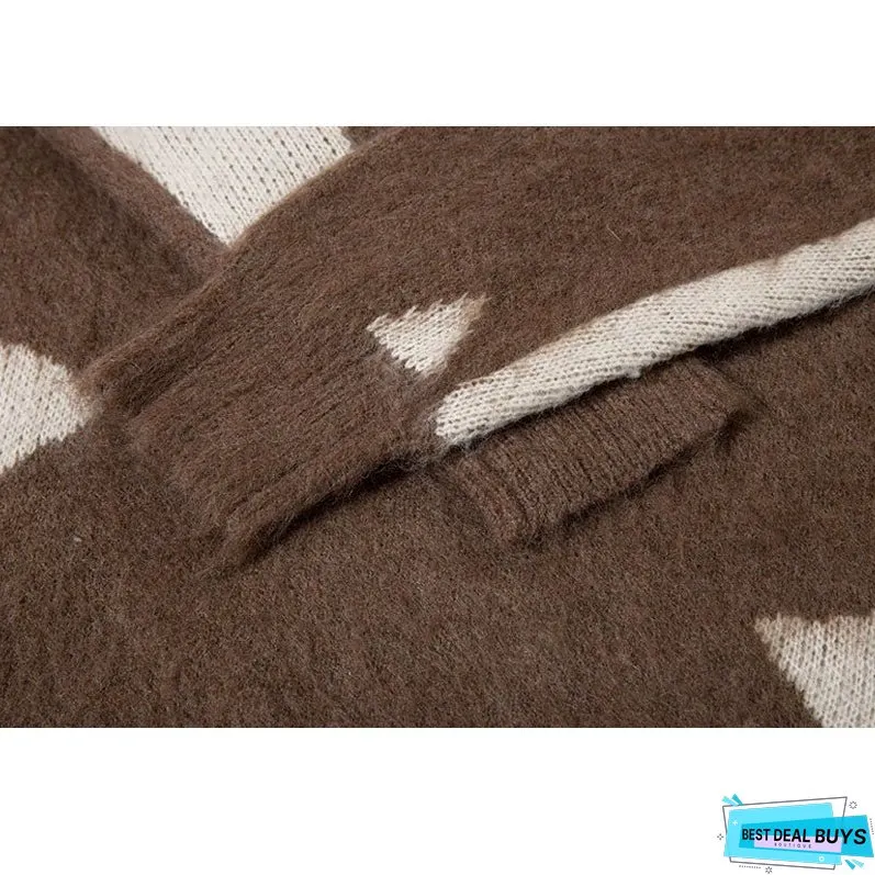 Hollow Out Star Design Pullover