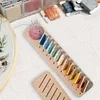 (US Local)12 Slot Embroidery Floss Bobbin Rack with 12 Floss Card for Sewing Quilting