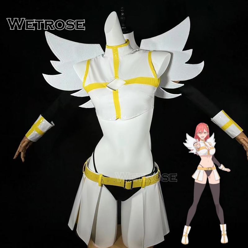 [Wetrose] In Stock Kisaki Aria Ariel アリア 2.5 Dimensional Seduction Cosplay Costume Wings Wig Full Set