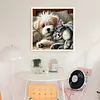 Dog Cat-11CT Stamped Cross Stitch 40*40cm/15.75*15.75in tapestrymarket