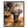 （No Printed Canvas）Counted Cross Stitch 11CT-Elephant 40*50cm