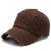 Personalized letter embroidery fashion hat for men and women