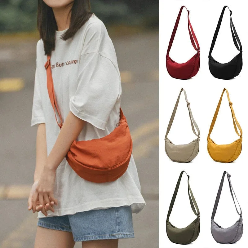 ??Simple Women Dumpling Crossbody Bag✨