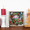 Schneemann 5d DIY Diamond Art Malerei Sets spezielle Form Teilbohrer Kunst 30x30cm
