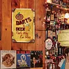 Darts & Beer - Vintage Metal Signs - 20*30cm/30*40cm