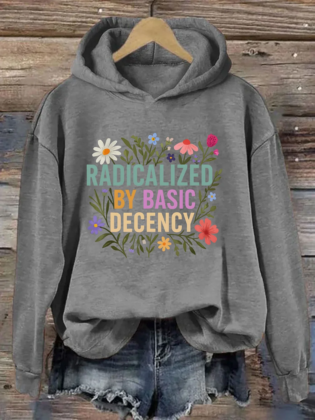 Radicalized by Basic Decency Hoodie