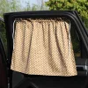 Car Sun Shield Floral Polka Dot Car Side Window Privacy Curtain