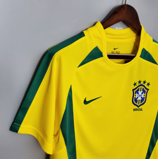 Retro 2002 Brazil home Football shirt Thai Quality