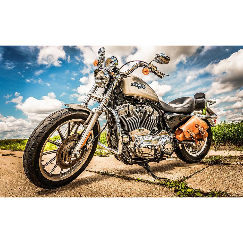 

40*30CM - Motorcycle - Square Drill Diamond Painting, 501 Original