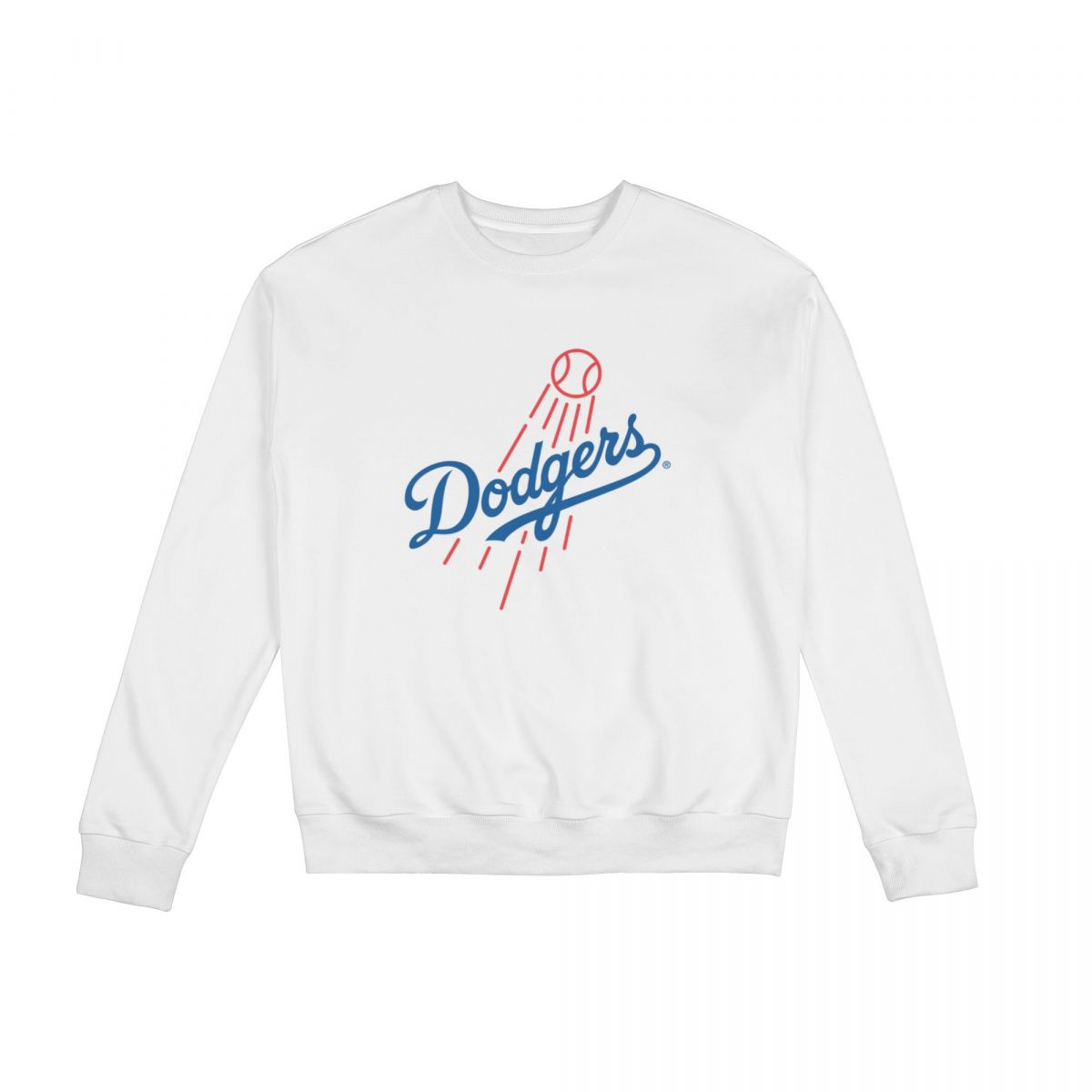 Los Angeles Dodgers Logo Crew Neck Sweatshirt
