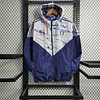 2023/2024 Italy Windbreaker(White-Navy blue)Football Shirt 1:1 Thai Quality