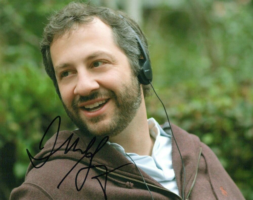 Judd Apatow head shot autographed Photo Poster painting signed 8x10 #2