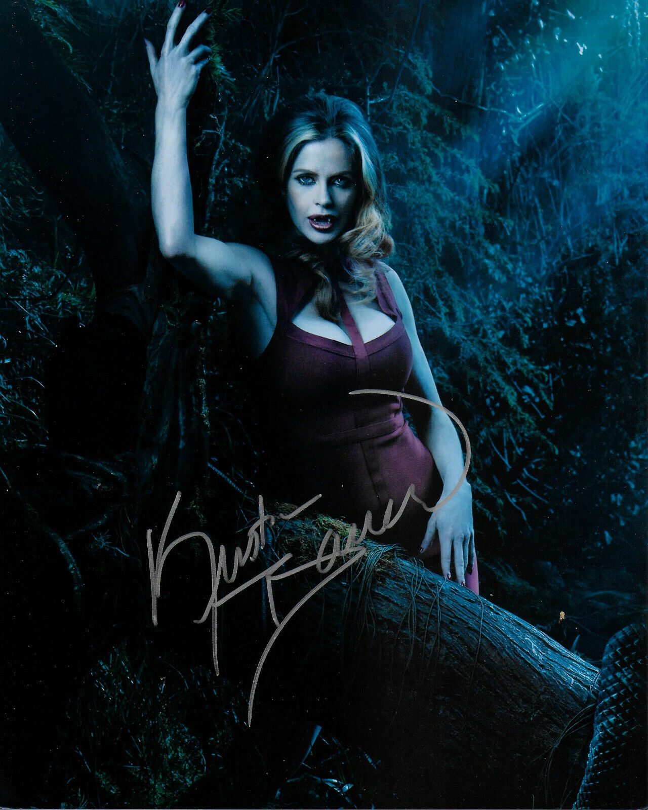 Kristin Bauer van Straten Original Autographed 8X10 Photo Poster painting - True Blood