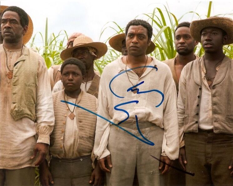 Chiwetel Ejiofor 12 Years a Slave Autographed Signed 8x10 Photo Poster painting COA