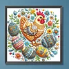 Diamond Painting-DIY Full Round Drill Easter Chicken