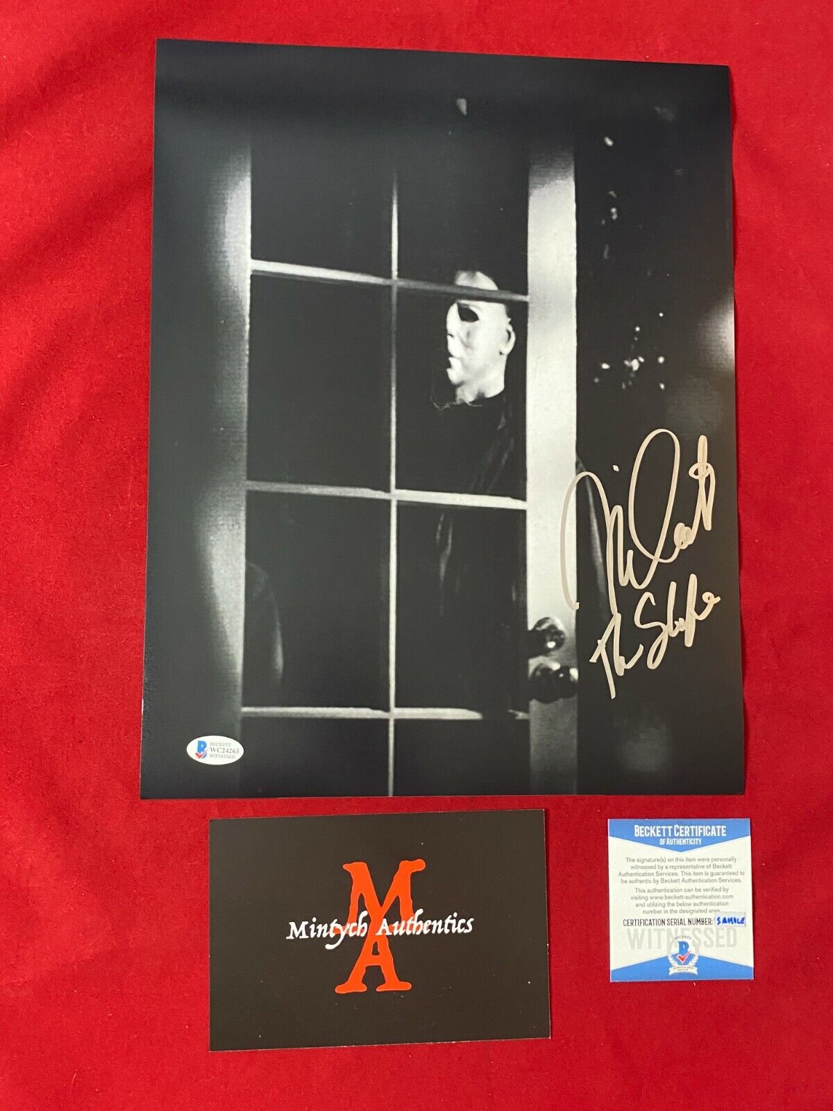 NICK CASTLE AUTOGRAPHED SIGNED 11x14 Photo Poster painting! HALLOWEEN MICHAEL MYERS! BECKETT COA