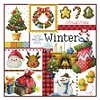 Winter-14CT Stamped Cross Stitch Kit(27x27cm)