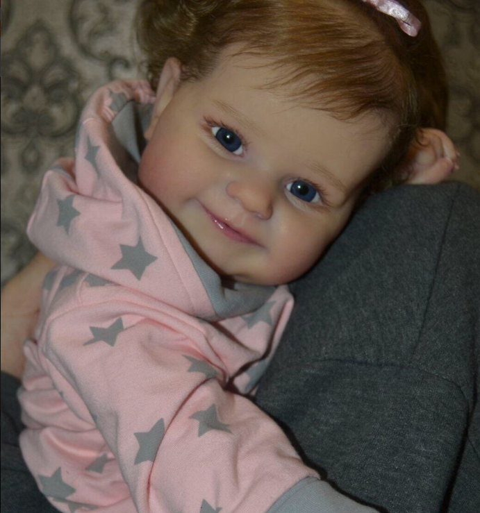  20"  Rowan Realistisch Reborn Baby Mädchen ( mit Stimm- und Herzmodul) - RSDP-Rebornbabypuppen-Rebornbabypuppen.de®