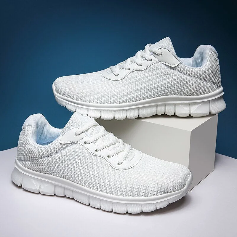 Men Shoes Lightweight Sneakers Men Casual Walking Shoes Trendy 2020 Breathable Lace-up Mens Trainers Zapatillas Hombre Footwear