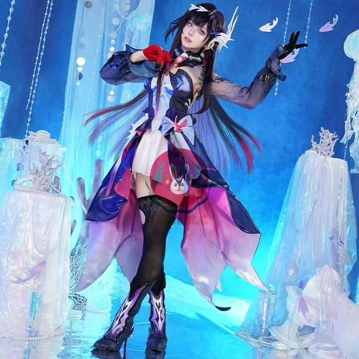 Azuiblc 崩壊 スターレイル セイレンス コスプレ衣装 3d樹脂製