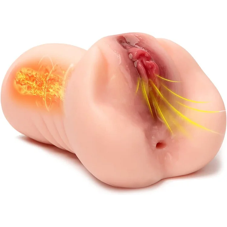 Evelyn - 3D Realistic Textured Pocket Pussy Portable Man Masturbation Stroker Tight Anus Sex Stroker