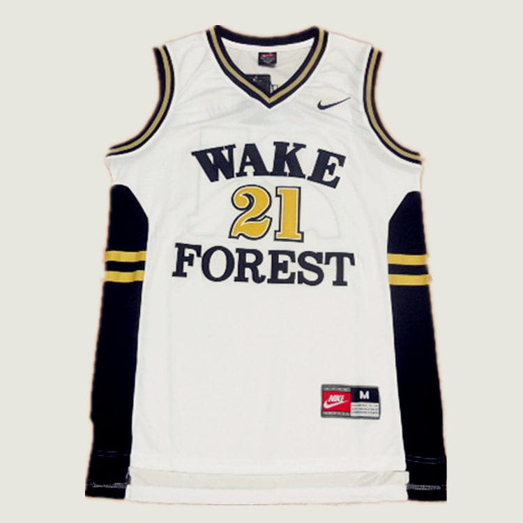 NCAA Wake Forest University No. 21 Duncan White Jersey mysite