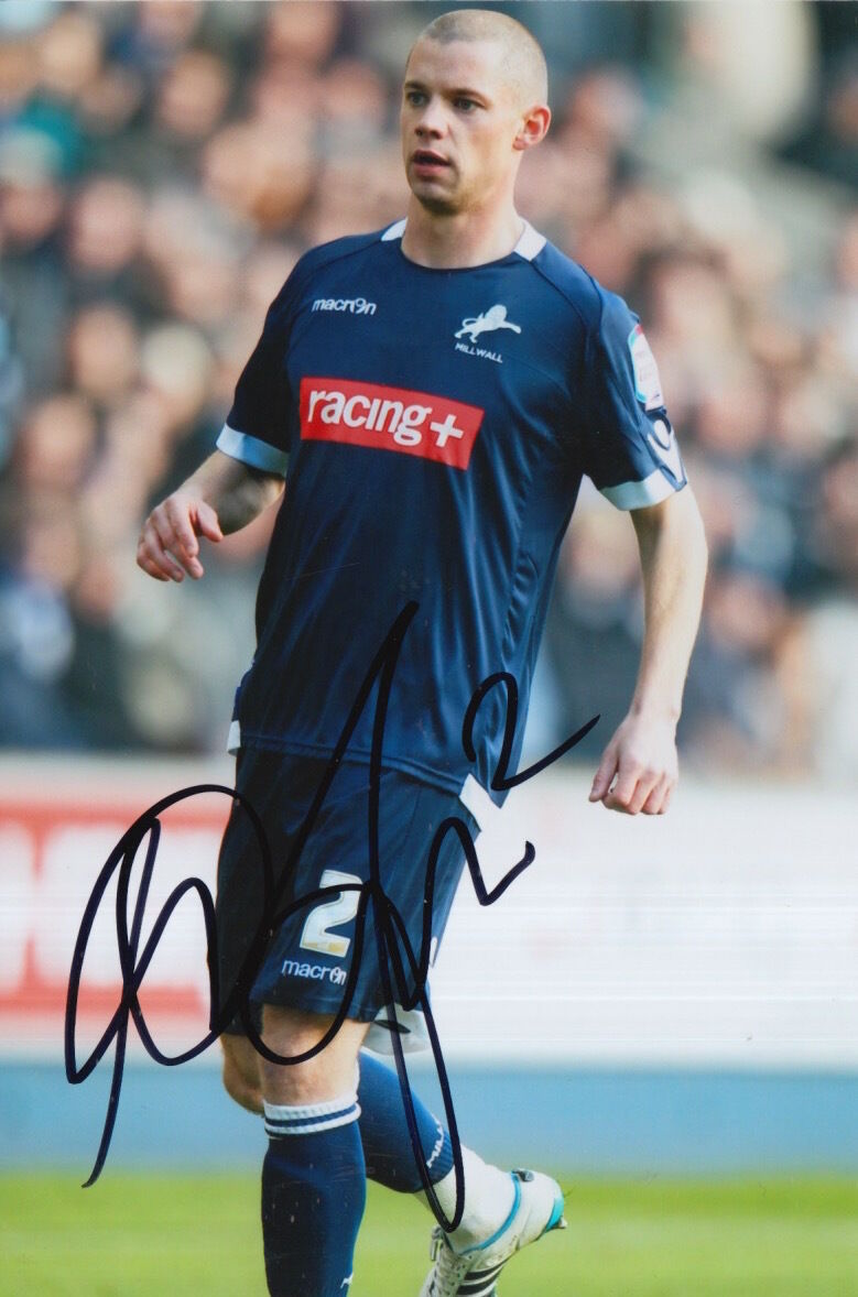 MILLWALL HAND SIGNED ALAN DUNNE 6X4 Photo Poster painting 11.