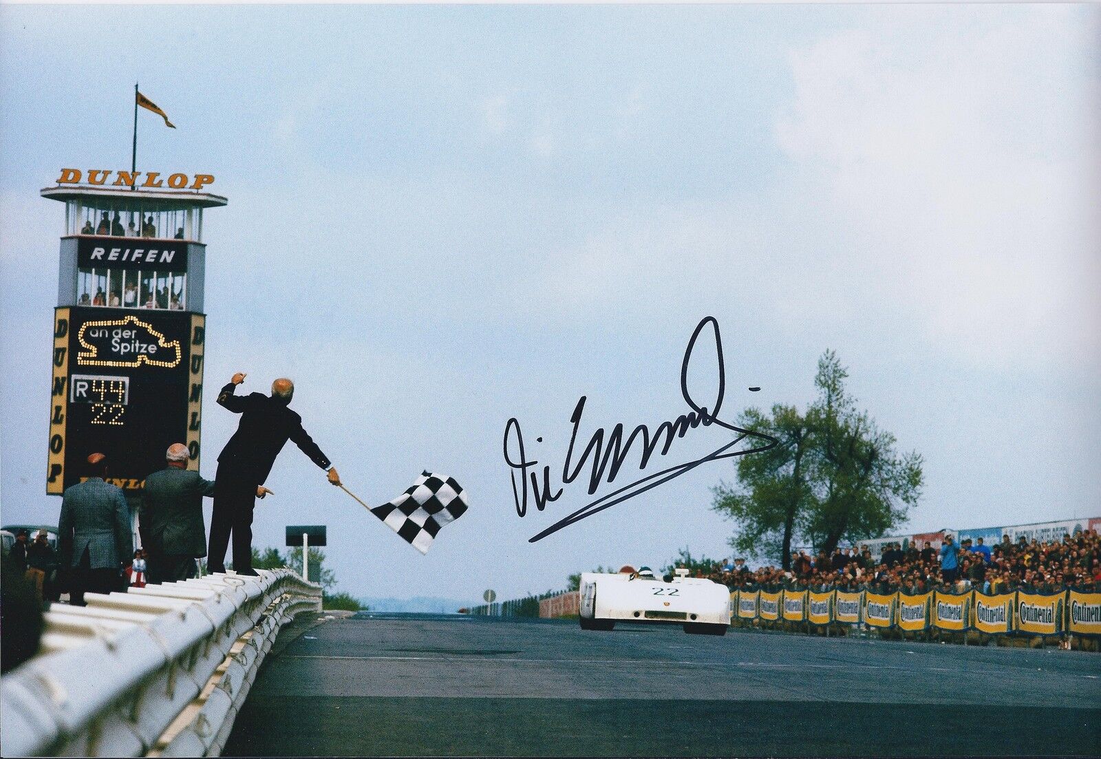 Vic ELFORD SIGNED 12x8 Photo Poster painting Autograph COA AFTAL F1 Signature Obtained In Person