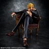 POP Scale Second Edition Sanji Sitting on Sofa - ONE PIECE Official Statue - MegaHouse